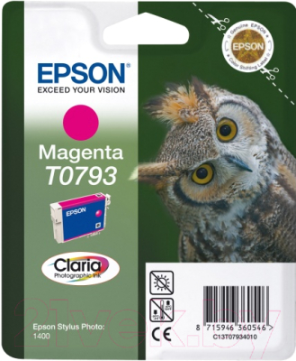 

Картридж Epson, Пурпурный, C13T07934010