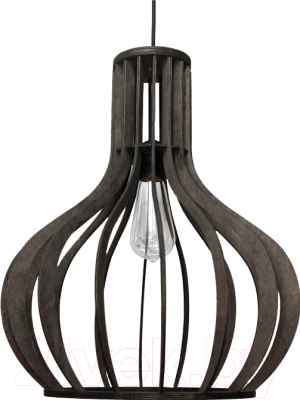 Потолочный светильник Wood Lamp Чиполлино СВП2-Ч (черный)