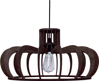 Потолочный светильник Wood Lamp Креатив СВП3-Ч (черный)