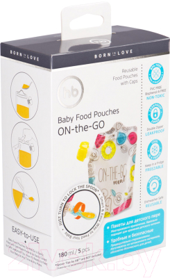 Набор пакетов для детского питания Happy Baby 15037