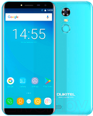 Смартфон Oukitel C8 (голубой)