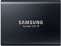 Внешний жесткий диск Samsung T5 1TB (MU-PA1T0B/WW)  - 