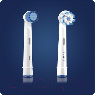 Набор насадок для зубной щетки Oral-B EBS17 SensClean2+1EB60 (80301122)