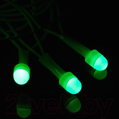 Светодиодная гирлянда Luazon Метраж улично-комнатная 1080544 (10м, зеленый)