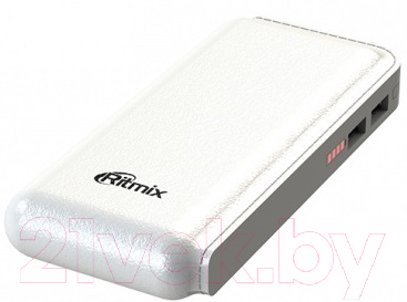 Портативное зарядное устройство Ritmix RPB-10001L (белый)