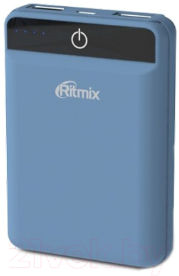 Портативное зарядное устройство Ritmix RPB-10003L (smoky blue)