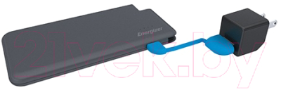 Портативное зарядное устройство Energizer UE4001M (серый/синий)