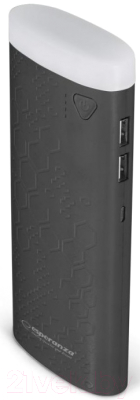 Портативное зарядное устройство Esperanza Fermion 10000mAh / EMP114K (черный)