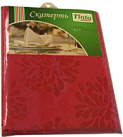 Скатерть Tinta Барбара ТС-1418 140x180 (бордовый) - 