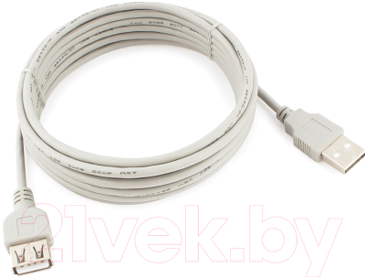 Удлинитель кабеля Cablexpert CC-USB2-AMAF-10 AM/AF (3м)