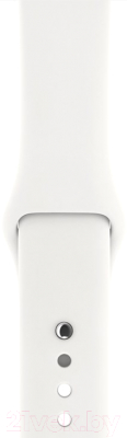 Умные часы Apple Watch Series 1 38mm / MNNG2 (серебристый алюминий/белый)