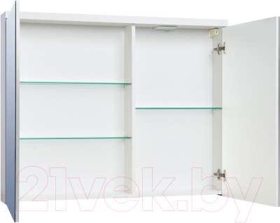 Шкаф с зеркалом для ванной Акватон Брук 100 (1A200702BC010)