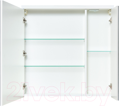 Шкаф с зеркалом для ванной Акватон Брук 80 (1A200602BC010)