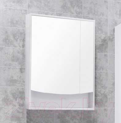 Шкаф с зеркалом для ванной Акватон Инфинити 65 (1A197002IF010)
