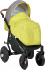 Миниатюра изображения товара Детская универсальная коляска Tutis Zippy Orbit 3 в 1 (темно-серый/лайм/белый)