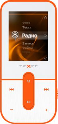 MP3-плеер Texet T-50 (4Gb Orange) - общий вид
