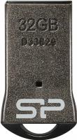 USB flash накопитель Silicon Power Touch T01 32Gb Black (SP032GBUF2T01V1K) - 