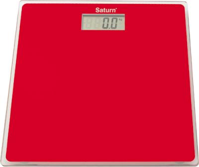 Напольные весы электронные Saturn ST-PS1247 (Red) - общий вид