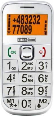 Мобильный телефон MaxCom MM460BB (White) - общий вид