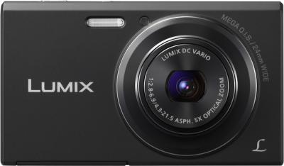 Компактный фотоаппарат Panasonic Lumix DMC-FS50EE-K - вид спереди