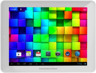 Планшет Modecom FreeTAB 8014 IPS X4 16GB (белый) - фронтальный вид