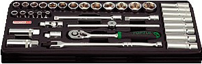 Универсальный набор инструментов Toptul GTB35030 (35 предметов) - общий вид