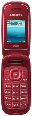 Мобильный телефон Samsung E1272 (красный) - общий вид