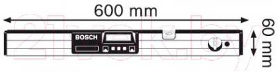 Уровень строительный Bosch DNM 60L (0.601.014.000) - схема