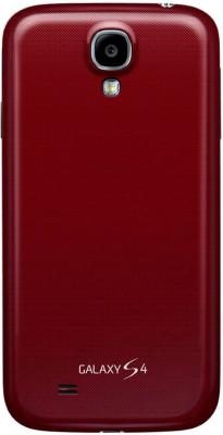 Смартфон Samsung Galaxy S4 16Gb / I9500 (красный) - задняя панель