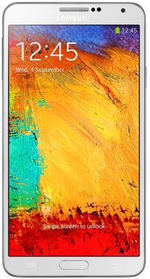 Смартфон Samsung N9000 Galaxy Note 3 (White) - общий вид