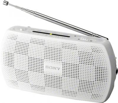 Радиоприемник Sony SRF-18 (белый) - общий вид