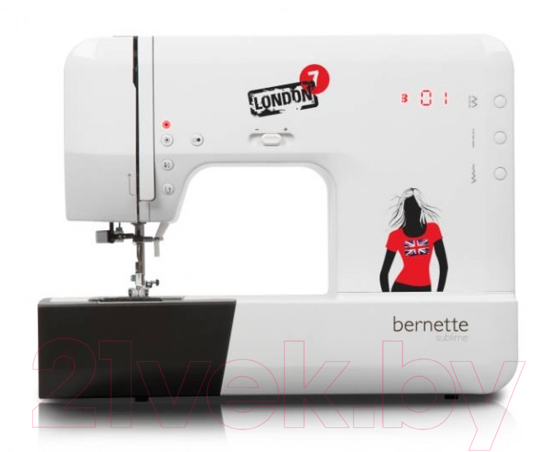 Bernina Bernette London 7 Швейная машина купить в Минске, Гомеле, Витебске,  Могилеве, Бресте, Гродно