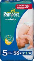 Подгузники детские Pampers Active Baby 5 Junior (52шт) - 