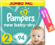 Подгузники детские Pampers New Baby-Dry 2 (94шт) - 