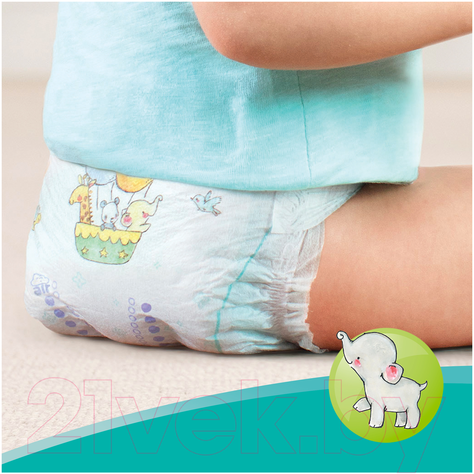 Подгузники детские Pampers Active Baby-Dry 3 Midi (82шт)