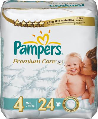 Подгузники детские Pampers Premium Care 4 Maxi Carry Pack (24шт) - общий вид
