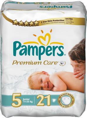 Подгузники детские Pampers Premium Care 5 Junior Carry Pack (21шт) - общий вид