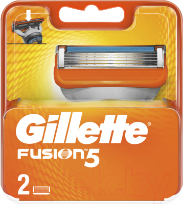Набор сменных кассет Gillette Fusion (2шт)