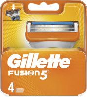 Набор сменных кассет Gillette Fusion (4шт) - 