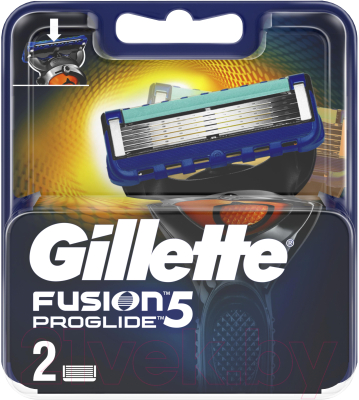 Набор сменных кассет Gillette Fusion ProGlide Power (2шт)