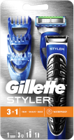 Бритвенный станок Gillette Fusion ProGlide Styler (+ кассета + 3 насадки) - 