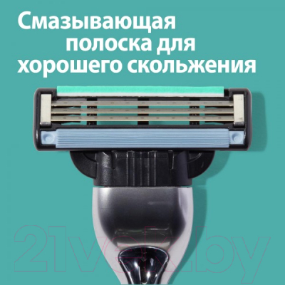 Набор сменных кассет Gillette Mach3 (2шт)