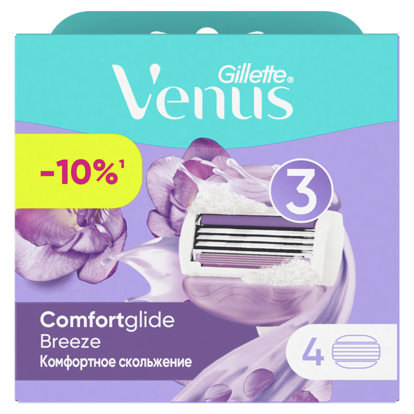Набор сменных кассет Gillette Venus Breeze
