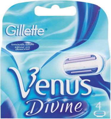 Набор сменных кассет Gillette Venus Divine (4шт) - общий вид