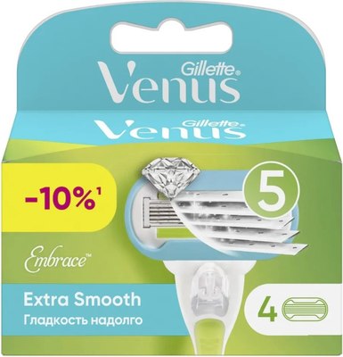 Набор сменных кассет Gillette Venus Embrace (4шт) - 