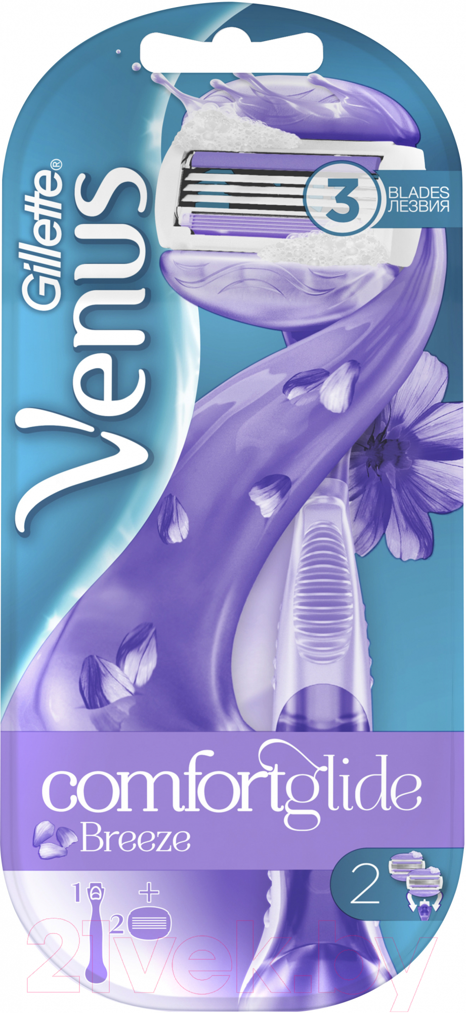 Бритвенный станок Gillette Venus Breeze