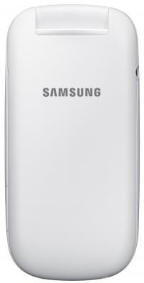 Мобильный телефон Samsung E1272 (белый) - вид сзади