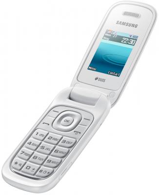 Мобильный телефон Samsung E1272 (белый) - общий вид