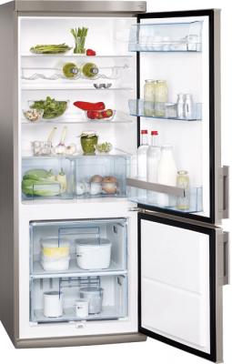 Холодильник с морозильником AEG S52900CSS0 - внутренний вид