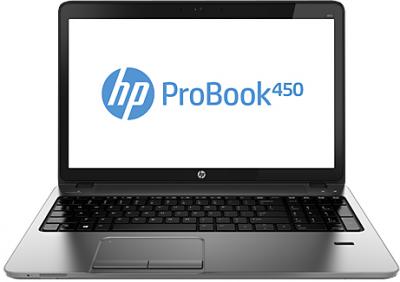 Ноутбук HP ProBook 450 G0 (H6E48EA) - фронтальный вид 